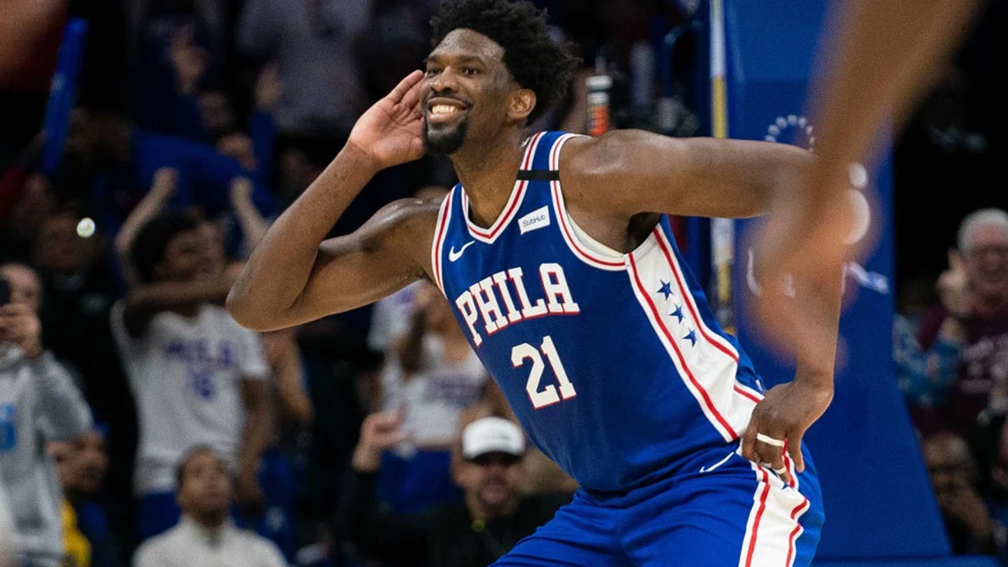Not down with it: NBA fines Joel Embiid for DX celebration